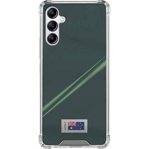 Australia Soccer Flag Galaxy A15 5G Clear Case